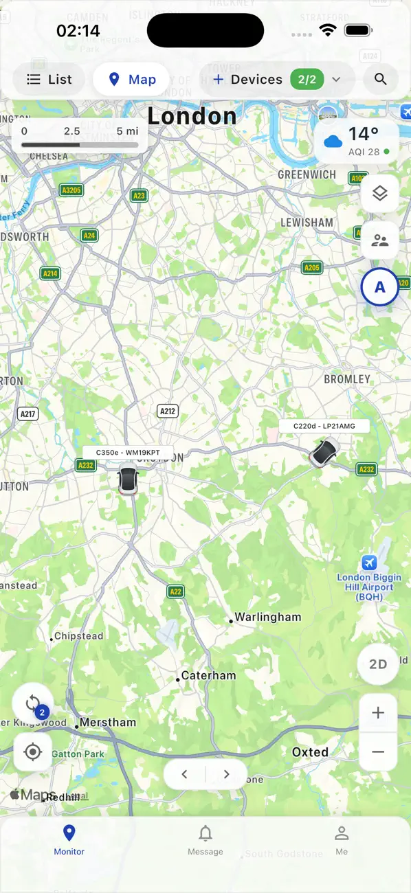iOS screenshot 1